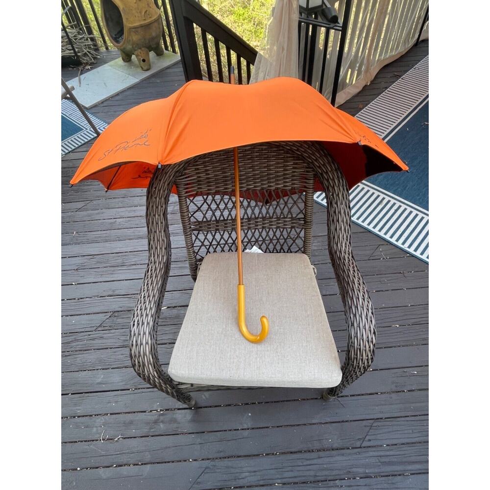 ST. PIERRE BEAUTIFUL UMBRELLA EIFFEL TOWER WOOD UMBRELLA